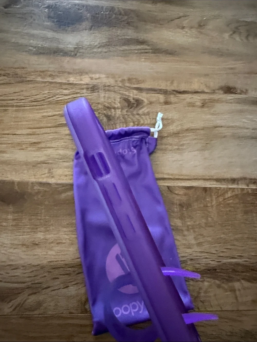 iPhone 15 pro max NEW Purple Loopy Phone Case